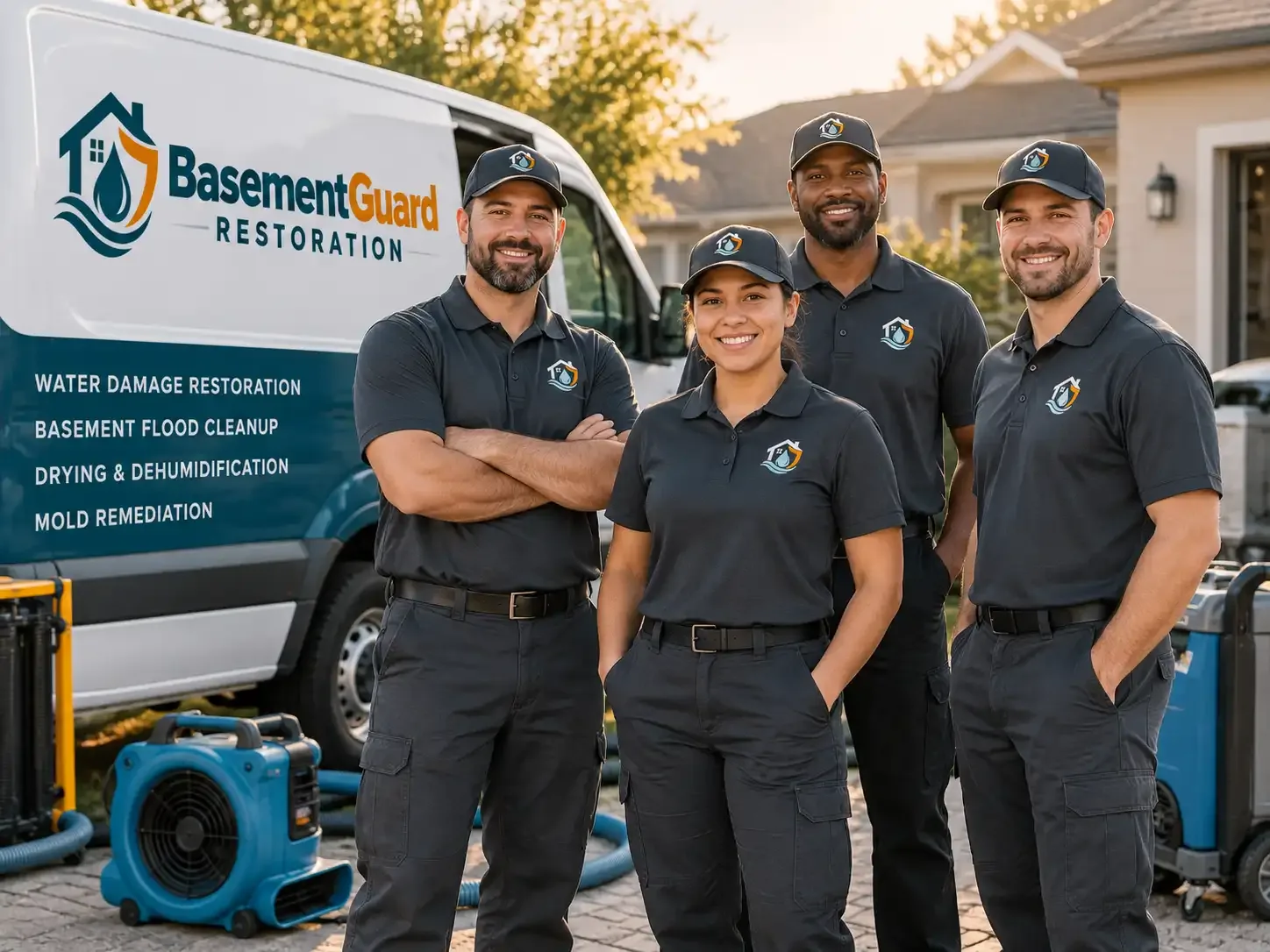 Basement Water Damage Restoration company in Rozel, KS
